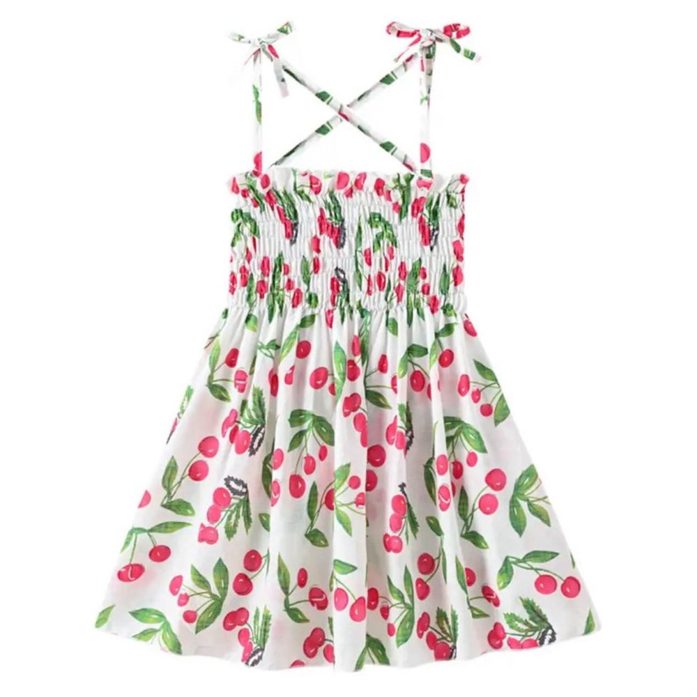 NEW Girl's Cherry Print Dress